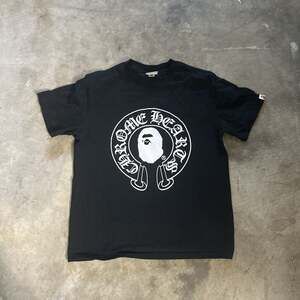 Chrome Hearts x Bape tee With Recipt